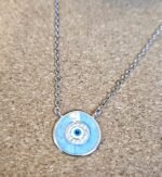 Celestial Evil Eye Silver Necklace