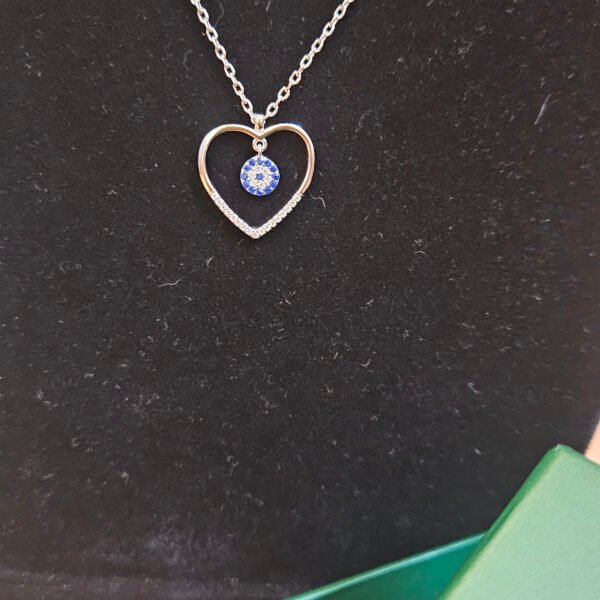 Heart of the Protector silver Necklace