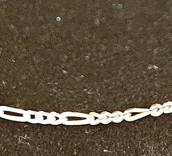 silver little star looped chain