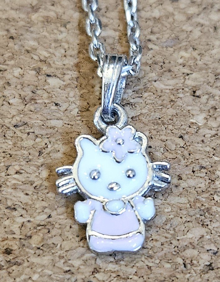 Meow Magic Silver Necklace