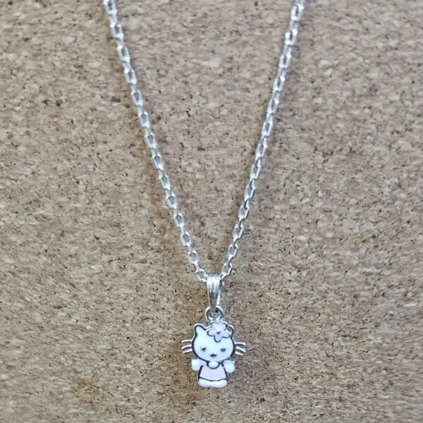 Meow Magic Silver Necklace