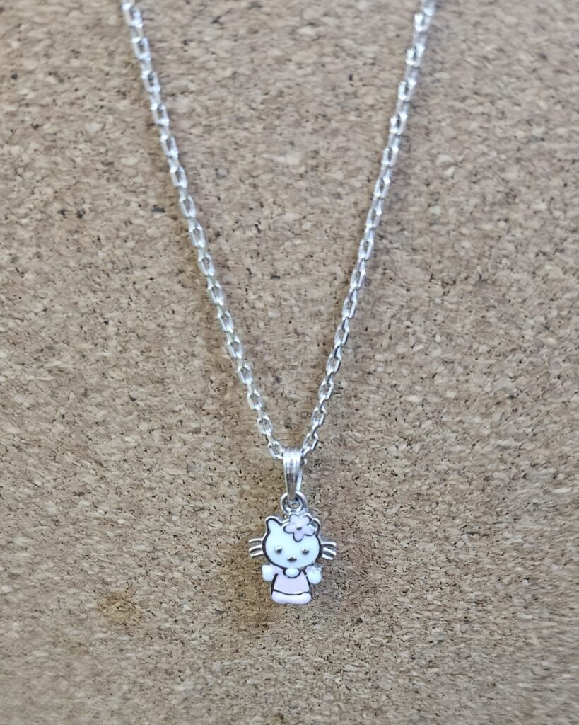 Meow Magic Silver Necklace