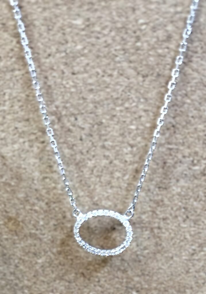 silver orbit of dreams necklace