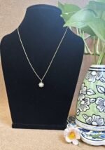 Pearl in bloom pendant silver