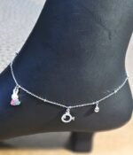 Bunny Silver Anklet