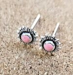 Little Princess Blooms silver earrings