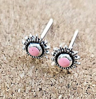 Little Princess Blooms silver earrings