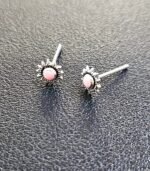 Little Princess Blooms silver earrings