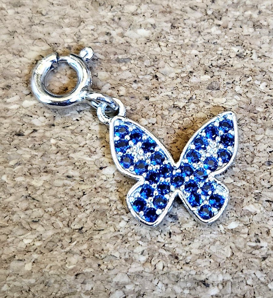 silver Butterfly Pendant