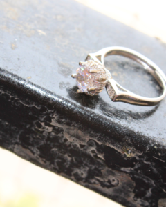 silver adjustable ring