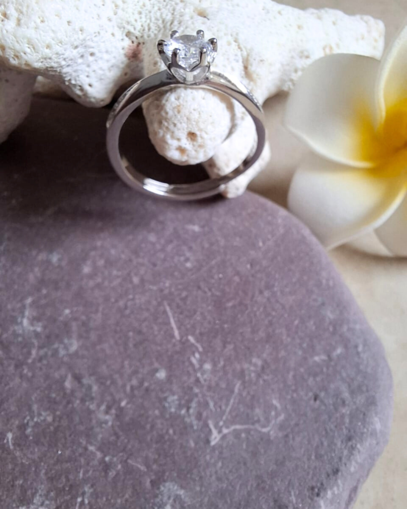 Silver 925 Diamond Ring