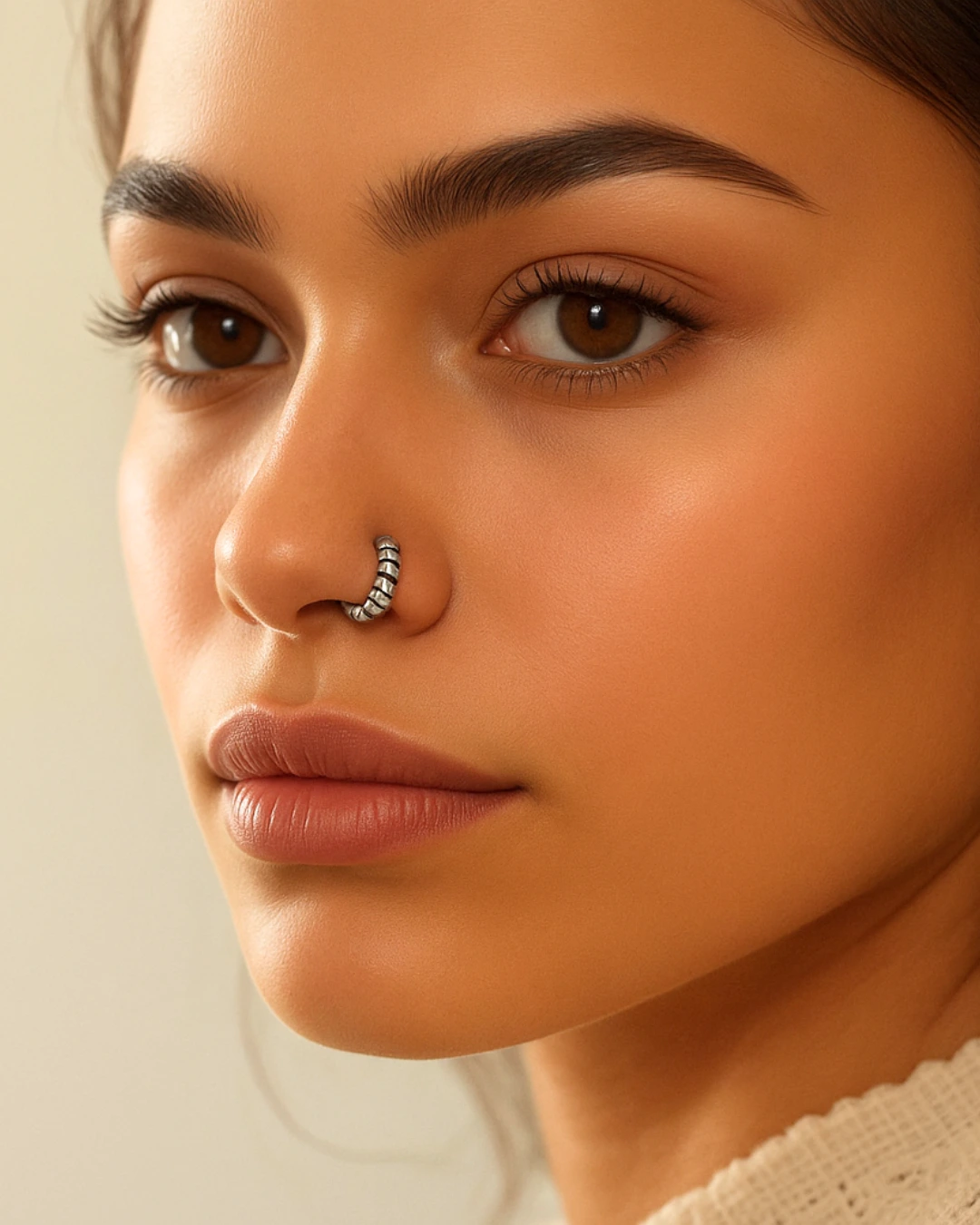 Silver Nose Ring