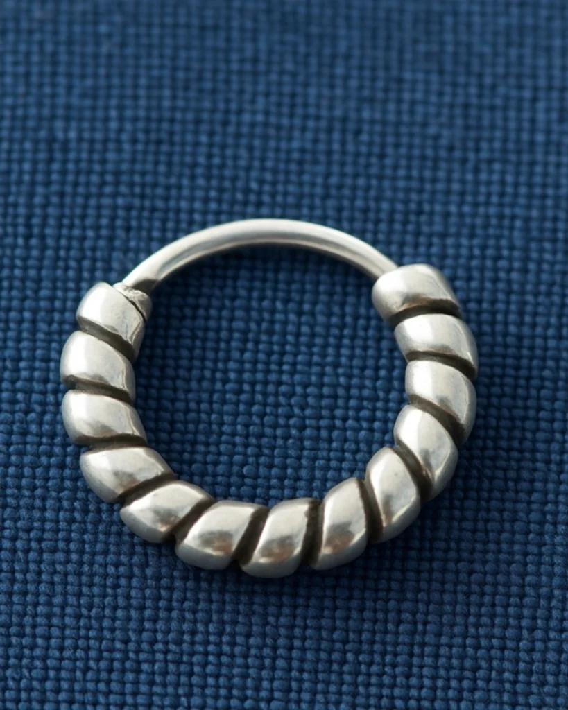 Silver Nose Ring
