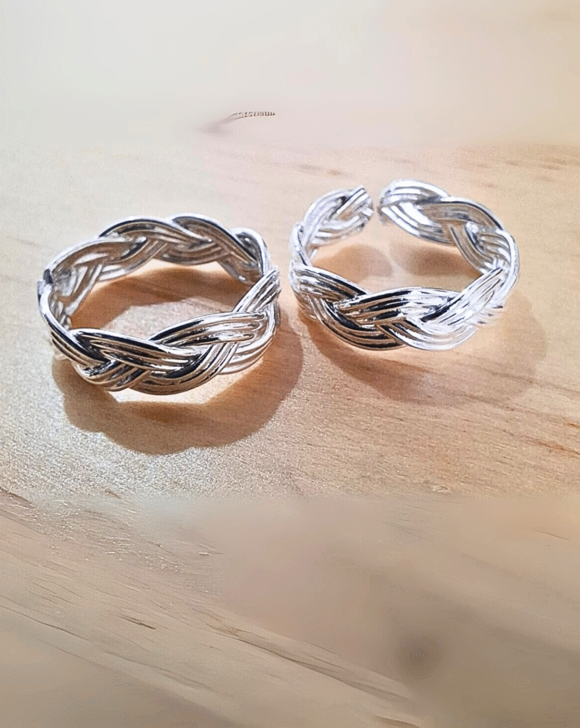 Pure Silver Toe Rings