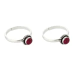 sterling silver toe rings