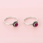 sterling silver toe rings