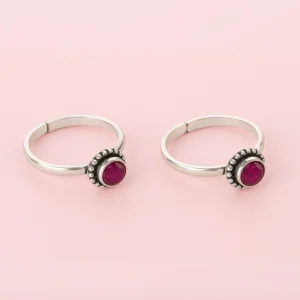 sterling silver toe rings
