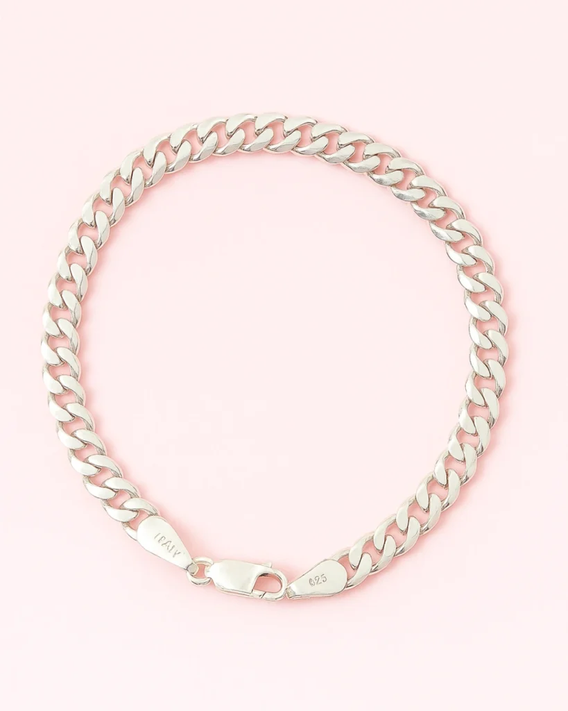 mens sterling silver bracelets