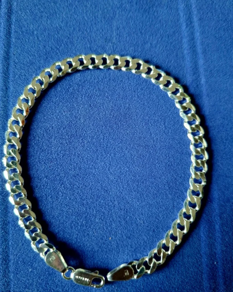 mens sterling silver bracelets