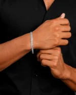 mens sterling silver bracelets