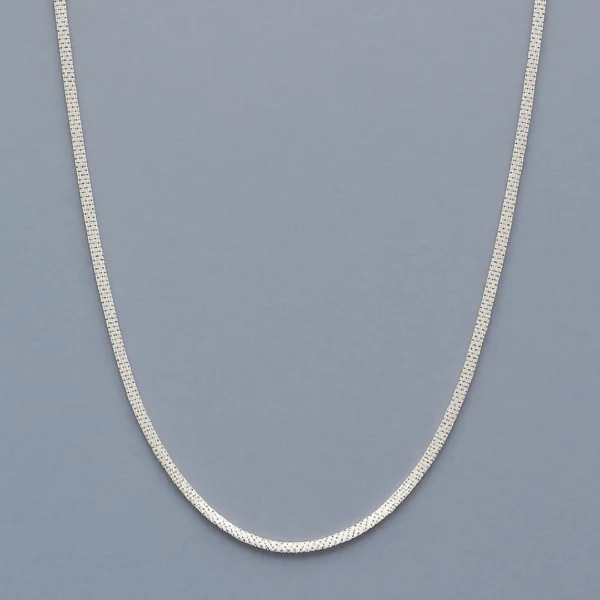 Silver Snake Chain Necklace