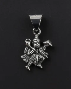 Silver Lord Hanuman Pendant