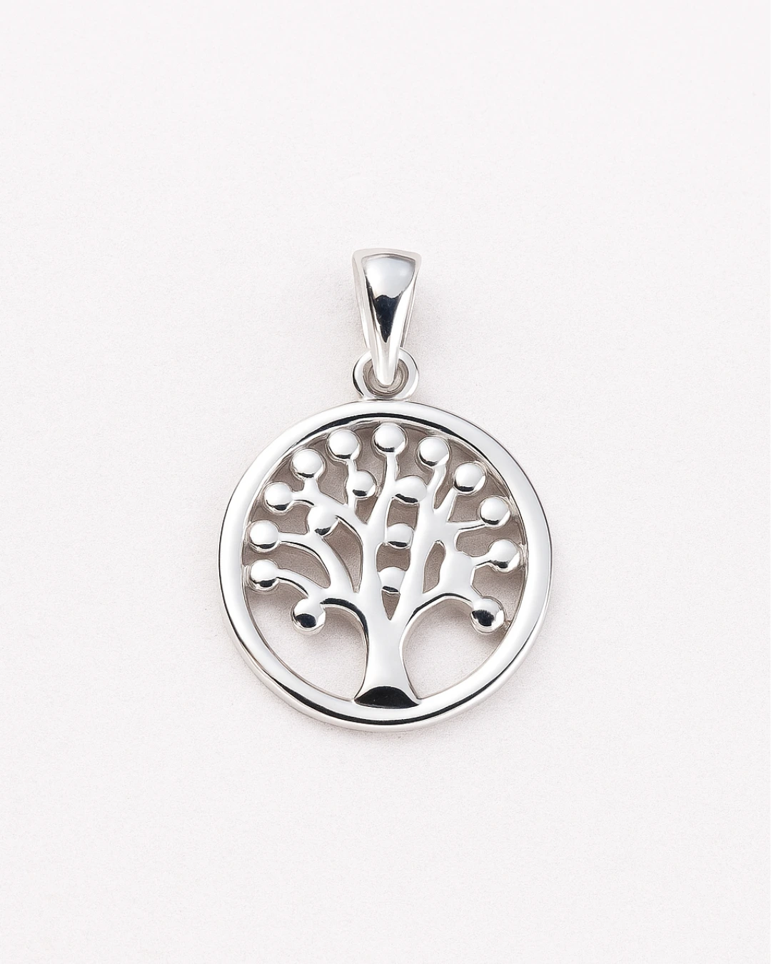 Red and Yellow Colour Vibrant Education Course Instagram Post (Instagram Post (45)) (27) Silver 925 Tree of Life Pendant - Image 1