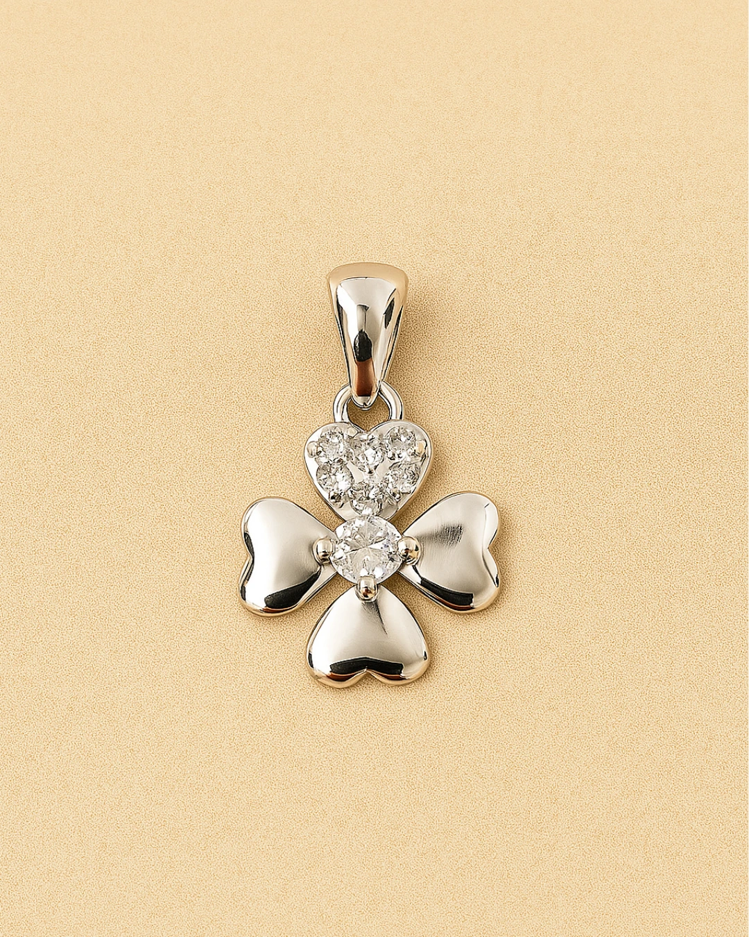 Red and Yellow Colour Vibrant Education Course Instagram Post (Instagram Post (45)) (28) Pure Silver 925 Swirl Bloom Pendant - Image 1